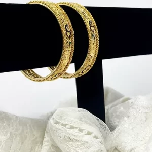 RICCA Gold Peacock Bangles