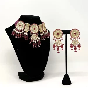 Deep red set