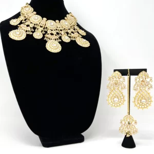 Kundan tikka set