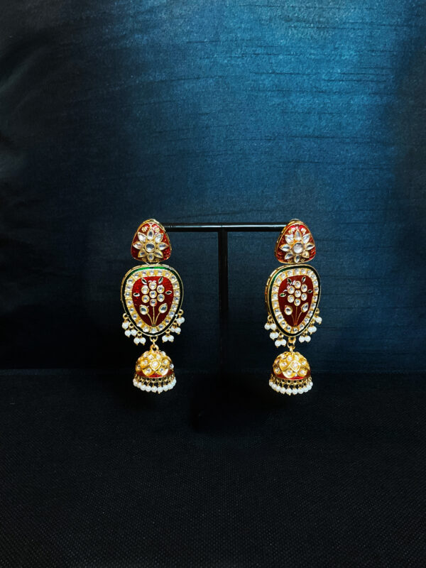 Maroon Meenakari