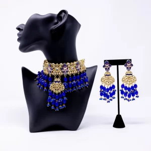 Meenakari blue