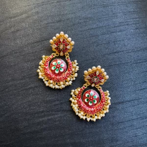 Meenakari Red