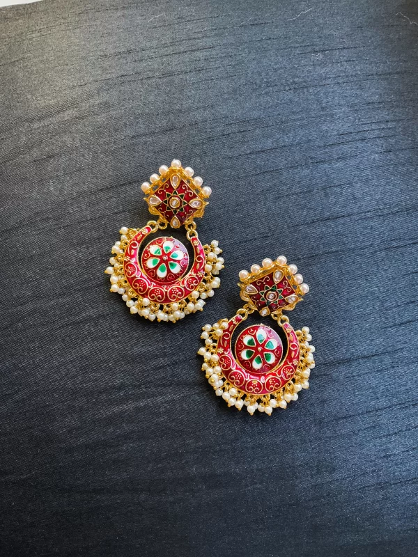 Meenakari Red
