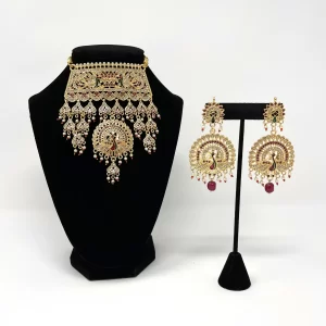 Peacock jadau set