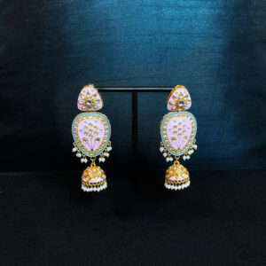 Pink Meenakari