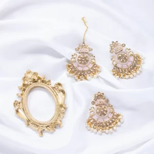 Pink TIkka set