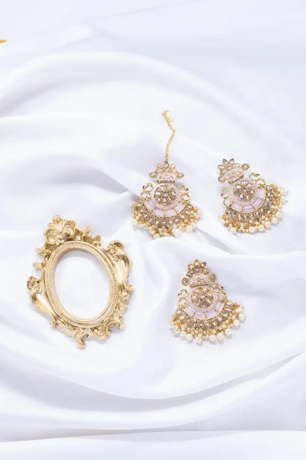 Pink TIkka set