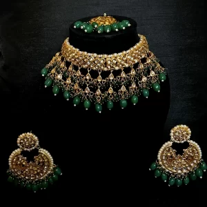 Royal green tikka set