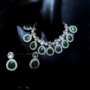 Royal green white Diamond