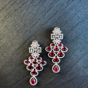 Ruby Diamond Dangler