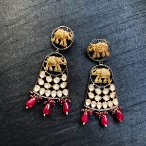 Ruby Red Elephant Statement