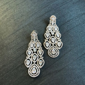 White Diamond Dangler
