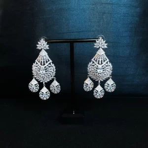 White Diamond Teardrop