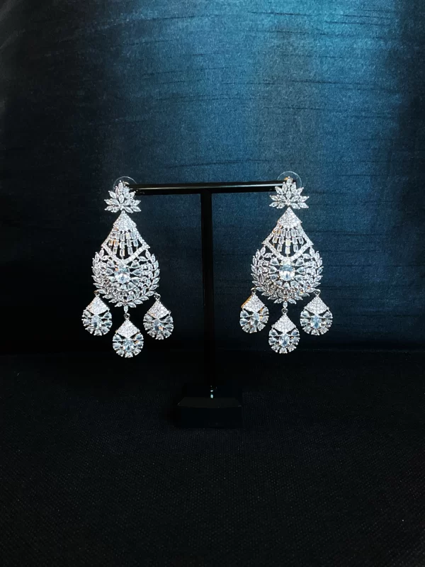 White Diamond Teardrop