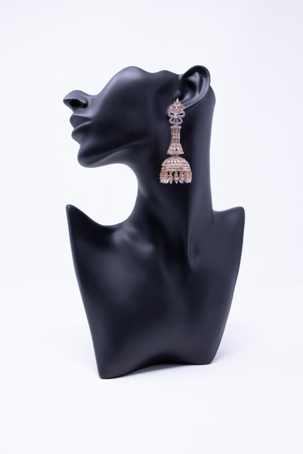 White Diamond gold drop