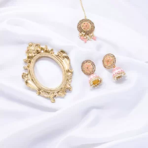 Peach Tikka Set